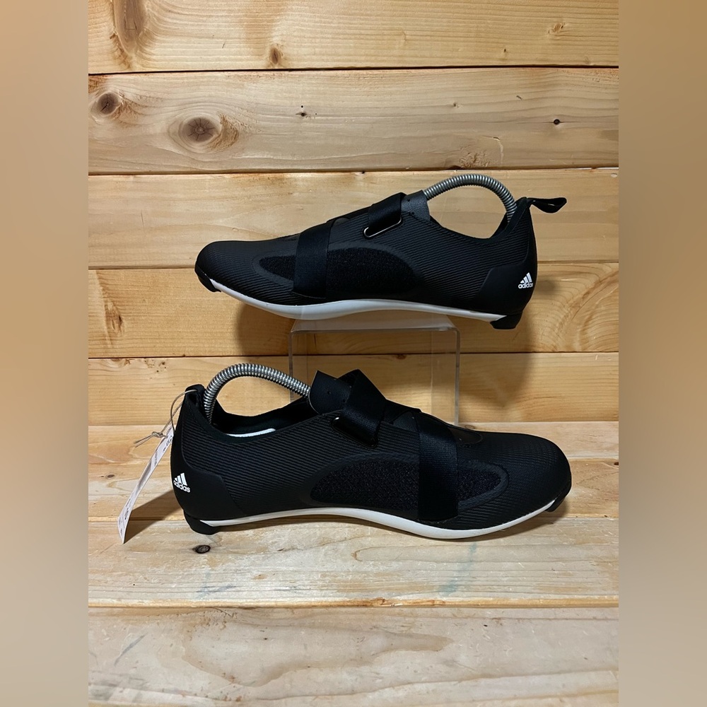New Adidas The Indoor Cycling Bike Shoes 3-Bolt Black GX6544 - Picture 2 of 9